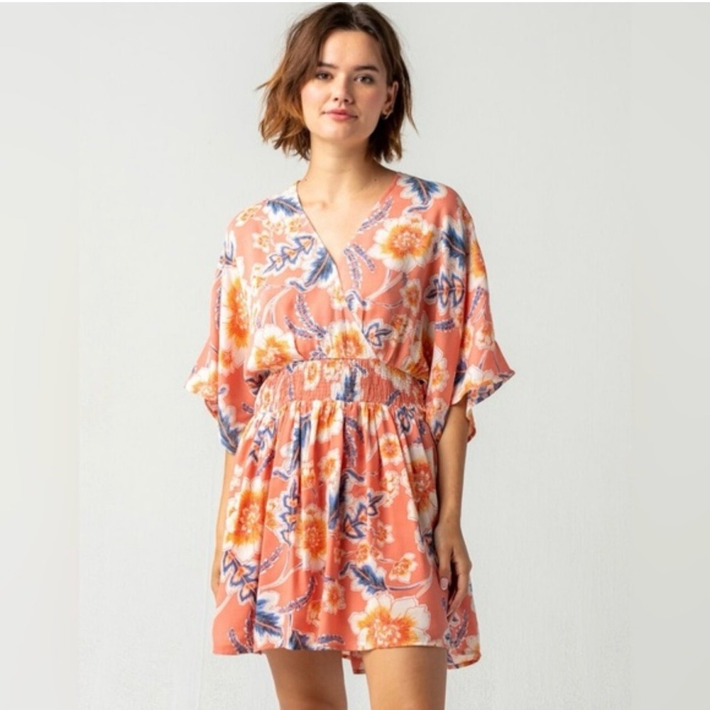 O'Neill Floral mini dress size L